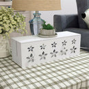 Cable Storage Box Socket Safety Tidy Organizer Wire Management Container White