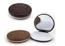 Reliable Mini Pocket Chocolate Cookie Compact Mirror + Comb Make Up Mirror BX