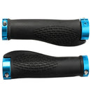 Pair Cycling MTB Bike Bicycle Handlebar Rubber Grips Comfortable Blue I2B4