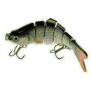 1x Minnow Fishing Lures Crank Bait Hooks Bass Crankbaits Tackle SinkingAU Z G3W6