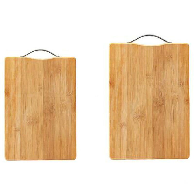 Kitchen Cutting Rectangular Bamboo Cutting Cutting Board Large Thick Wood K U4U6