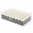 40Pcs Finger Sponge Dauber Painting Ink Pad Stamping Brush Craft Case Art T W2Z6