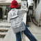 Fashion big capacity shopping bag laptop backpack rucksack canvas bags stud A8Z7