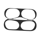 Metal Dust Guard Protect For Airpods Pro Case Shell Skin Stickers Black