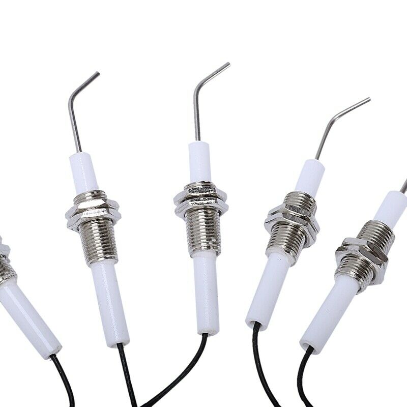 1X(Ignition Part Plug Ceramic Electrode Igniter With Wire 30cm In Round 2.3