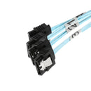MagiDeal 0.75M Mini SAS 36P SFF-8087 To 4 SATA 7Pin 90 Target ard Disk Cable