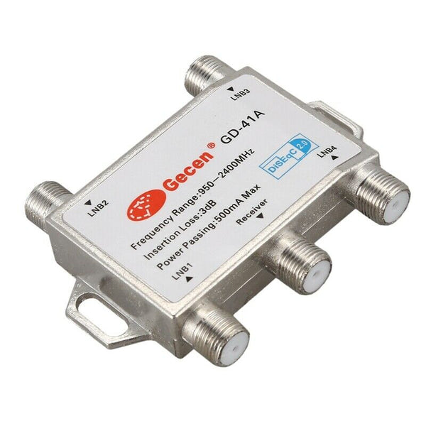 950-2400MHz 4 FTA TV LNB Satellite Control DISEQC Switch Q3S9