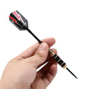 6pcs 24g professional brass black nickel hard tip dart set with grinding stone Z