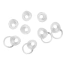 4 Pairs Silicone Ear Tips Earbuds Cover for Jabra Extreme Headset Left+Right