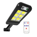 120 COB Solar Wall Light Waterproof Motion Sensor Remote Control Lamp A