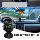 Car Compass Auto Dashboard Mini Compass Ball for Outdoor Camping Hiking
