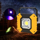 LL-601 Portable 20W COB LED Floodlight Rechargeable Working Light Lantern