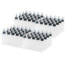 80 Pcs Squeeze Bottles With  Cap For Painting, Condiments,