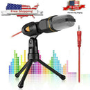 Professional Condenser Sound Podcast Studio Microphone For PC MSN Skype Zoo Bj