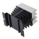 DC to AC SSR-60DA-H AC 90--480V 60A Single Phase Solid State Relay + Heat S