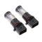 2pcs Car LED Lamp 80W High Power DRL Lighting Light White Daytime Running Lights