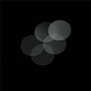 100Pcs 16mm Blank Round Microscope Cover Glass Cover Slips for Lab Medical FU