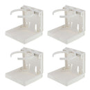 Pack of 4 Large Plastic Cup Holders, Adjustable for Holding Cups up to 75mm-90mm