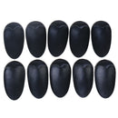 10 Pairs Black Plastic Ear Cover Salon Hairdressing Hair Dyeing Coloring Bat Gw