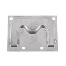 4x Boat Recessed Hatch Pull Handle Locker Flush Lift Ring - Stainless Steel