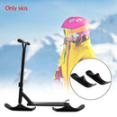 2pcs Replacement Ski Toboggan Snow Scooter Sled Parts Outdoor Winter Skiing Boat