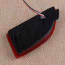 2x L+R Rear Bumper Reflector Lens Brake Light Fit For Mazda 3 Axela Hatchback