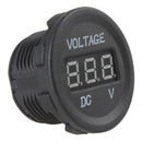 12V-24V Automobile Car LED Digital Volt Gauge Voltmeter Socket Waterproof Meter