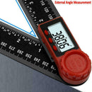 2in1 200mm Digital Protractor Angle Finder Ruler Crown Trim Woodworking Pretty