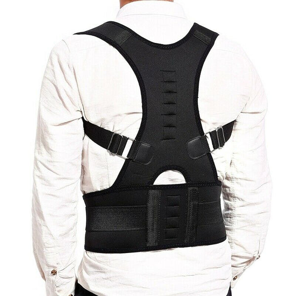 corrective belt posture support painkiller adjustable magnetic therapy C6O4