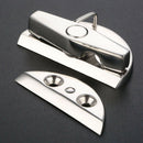 Stainless Steel 58mm Twist Lock Round Marine Boat Door Catch Latch For Cano A3I5