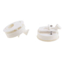 1 Pair Nylon Boat Marine Locker Hatch Latch Turning Boat Lock Lift Handle