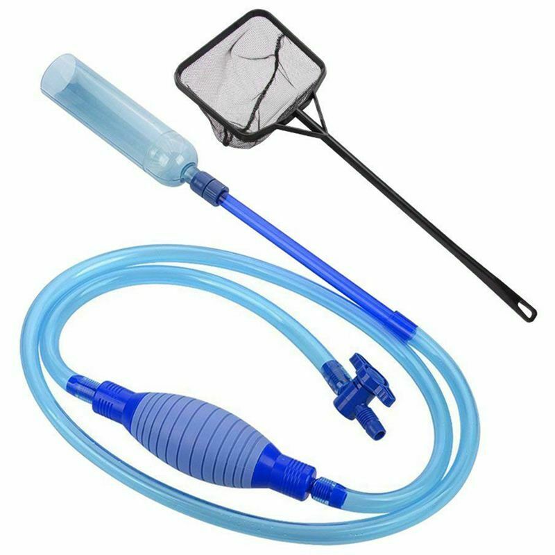 Fish Tank Cleaner Fish Tank Siphon Vacuum Pump Gravel Cleaner Fish Tank Wat E1K6