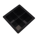 giant Silicone Ice Cube Square jumbo king Size Big Black Mould Large Mold Z
