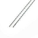 1 Pair Stainless Steel Chopsticks Chinese Reusable Non-Slip Sushi Chop Sticks ES