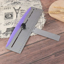Adjustable Cake Scraper Baking Crisp Corners Cakes Comb Metal Cake Edge Smoo Gw