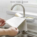 1* Kitchen Storage Rack Holder Sink Drainer Bathroom Soap Shelf Organizer S S6V7