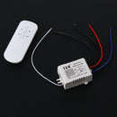 Wireless ON/OFF 1 Ways 220V Lamp Remote Control Switch Receiver Transmitter