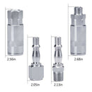1/4 Inch Bsp Air Line Hose Compressor Fitting Couplings Connector Male Fema