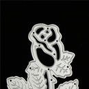 Rose Flower Metal Cutting Dies Stencil for DIY Scrapbooking Album Cards Make  JR