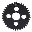 12cm Wood Steampunk Gear Wheel for Home Bar Shops Wall Art Hanging Decors