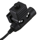 Headset Adapter Z113 for Walkie-Talkie Yaesu 3.5mm 4 Pole U94 PTT Cable pro
