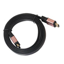 Practical High Speed V2.0 HDMI Cable Wire 4K Resolution 180cm/5.9ft Black
