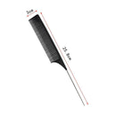 Wide & Fine Tooth Salon Weaving Highlighting Foiling Hair Comb Black