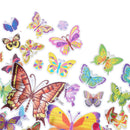 6 Sheets Lovely Butterfly Scrapbooking Bubble Puffy Stickers Reward Kids Toys TO