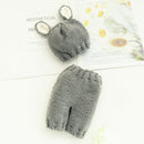 Newborn Baby Cute Crochet Knit Outfits Infant Photography Props Pants w/Hat