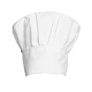 Unisex Hat Kitchen Chef Cap Adjustable Elastic Baker Cook Catering (White)