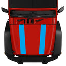 Car Styling Stickers Racing Sports Stripe Hood Bonnet Decals Auto Decoration