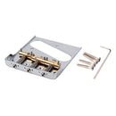 Chrome Bridge Compensated Brass Saddles Cut-Down Sides for TL Electric Guitar
