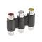 Female to Female Triple 3 RCA Jack Adapter Phono Coupler Audio Video Connector