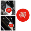 Aluminum Alloy Engine Start Stop Push Button Push Start Button Cap Decoration